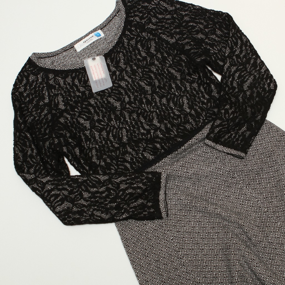 NWT Anthropologie Sparrow Farah Lace Sweater Dress